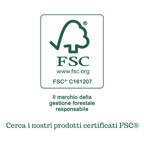 Cerca i nostri prodotti certificati FSC (1)